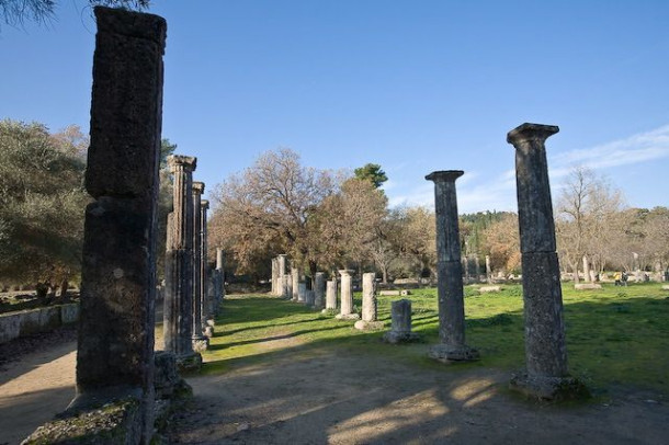 Храм Зевса и Колосс Родосский