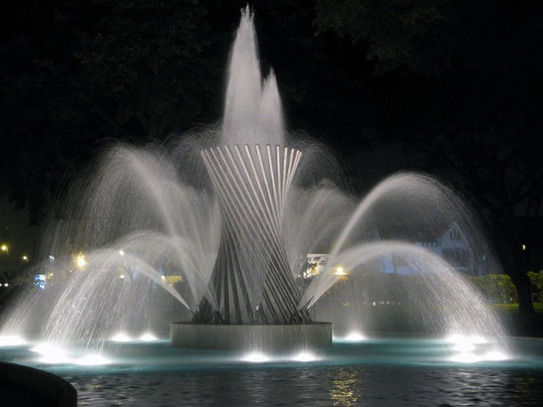 Прекрасные фонтаны в Лиме! :) 