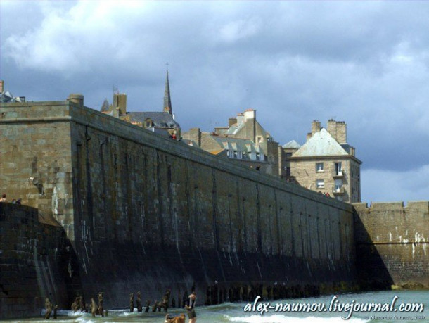 Морская крепость Сен-Мало