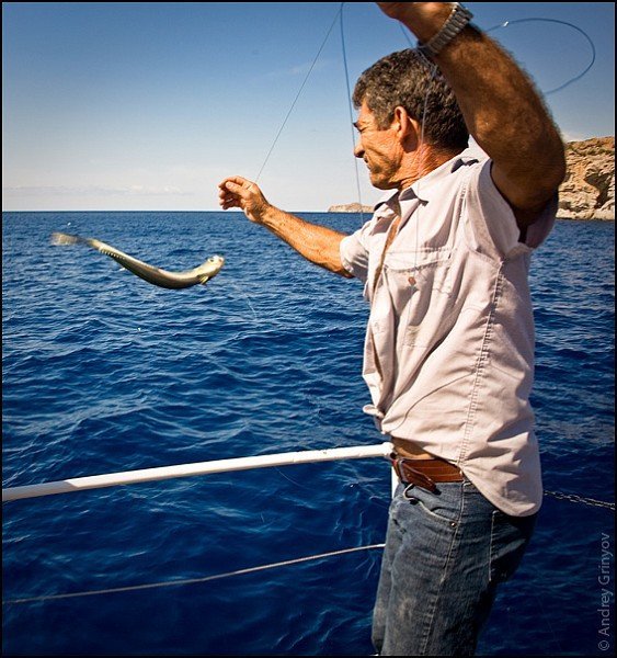 Про рыбалку на Крите...