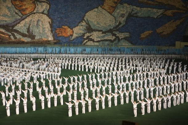 Северная Корея. Праздник Ариран