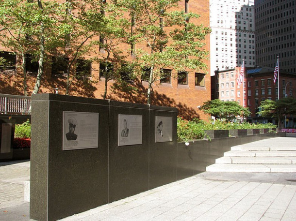 New York. Wall Street. Vietnam Veterans Memorial.