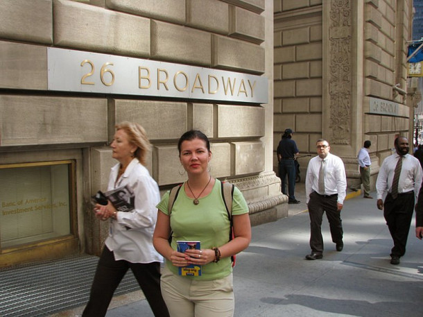 New York. Bowling Green. Broadway. Equitable Building.