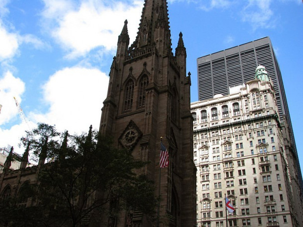 New York. Trinity Church. St. Paul\'s Chapel.