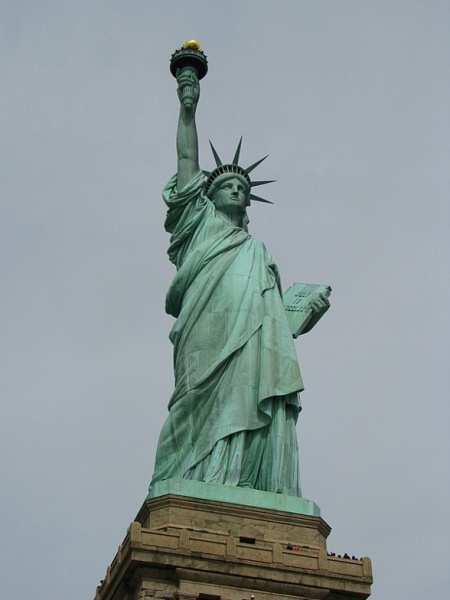 New York. Liberty Island. Statue of Liberty. Ellis Island.