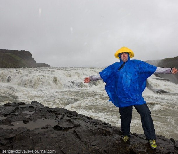 Исландия. День 1. Рейкьявик - Парк Тингвелир - Долина Гейзеров - Золотой водопад