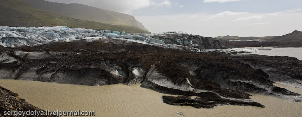 Исландия. День 2. Пальцы в Вике - Водопады - Ледник - Лендниковая лагуна