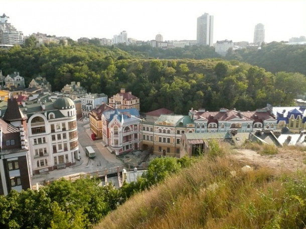 Киев: горы
