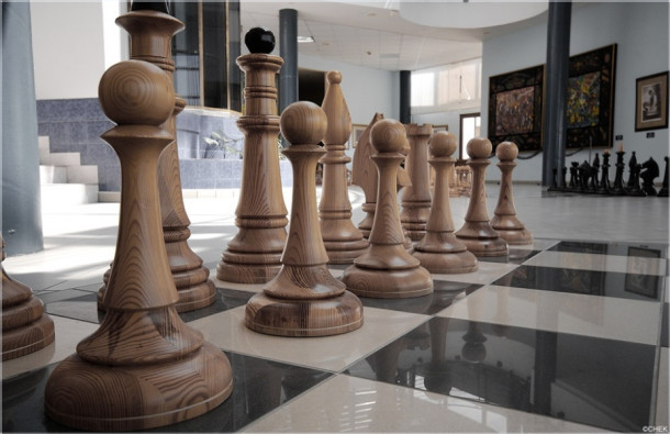 Город Шахмат. City-Chess. Республика Калмыкия