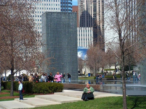 Chicago. Millennium park. Grant park.