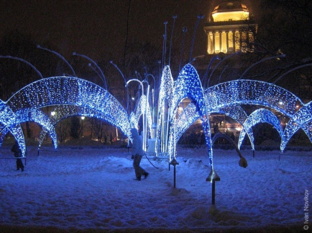 Новогодний Петербург 2010.