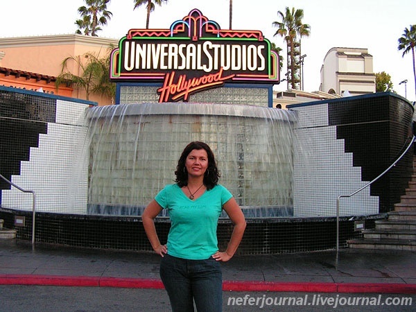 Los Angeles. Universal Studios Hollywood. Backdraft, Water World. Universal Citywalk.