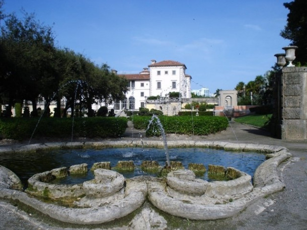 Vizcaya Museum & Gardens or back in Italy, Miami, FL