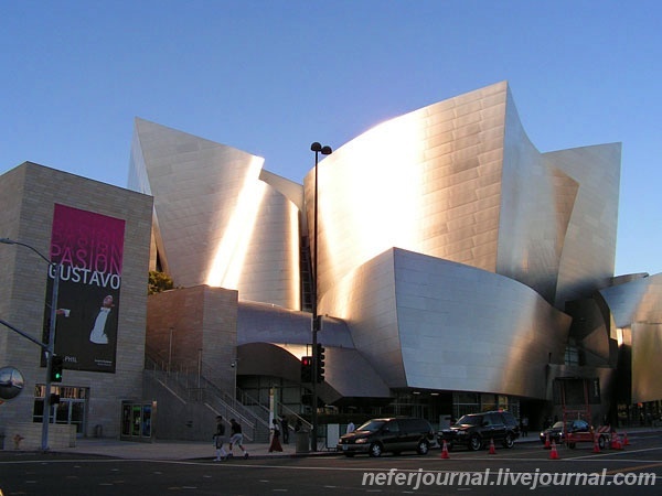 Los Angeles. Walt Disney Concert Hall.