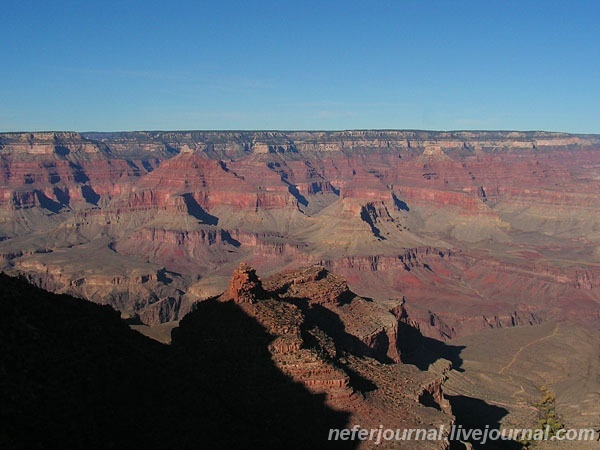 Grand Canyon. Первая обзорная точка.