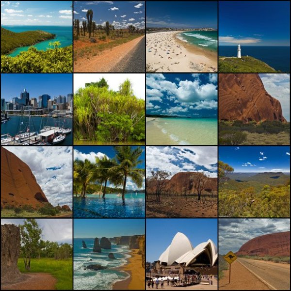 Пейзажи Австралии