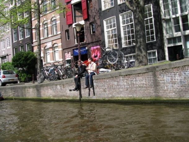 Амстердам: по каналам города