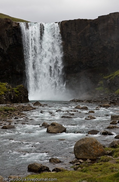 Исландия. День 4. Самый большой водопад в Европе - Авария - Наблюдение за Китами