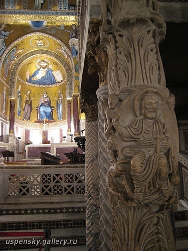 Палатинская капелла, Монреальский собор, Палермо