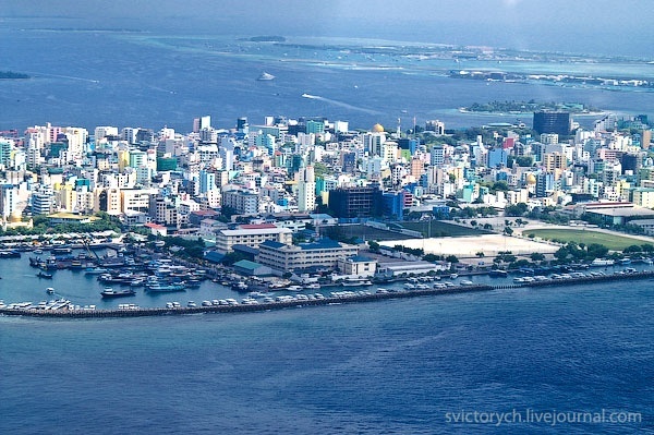 Мальдивы с высоты